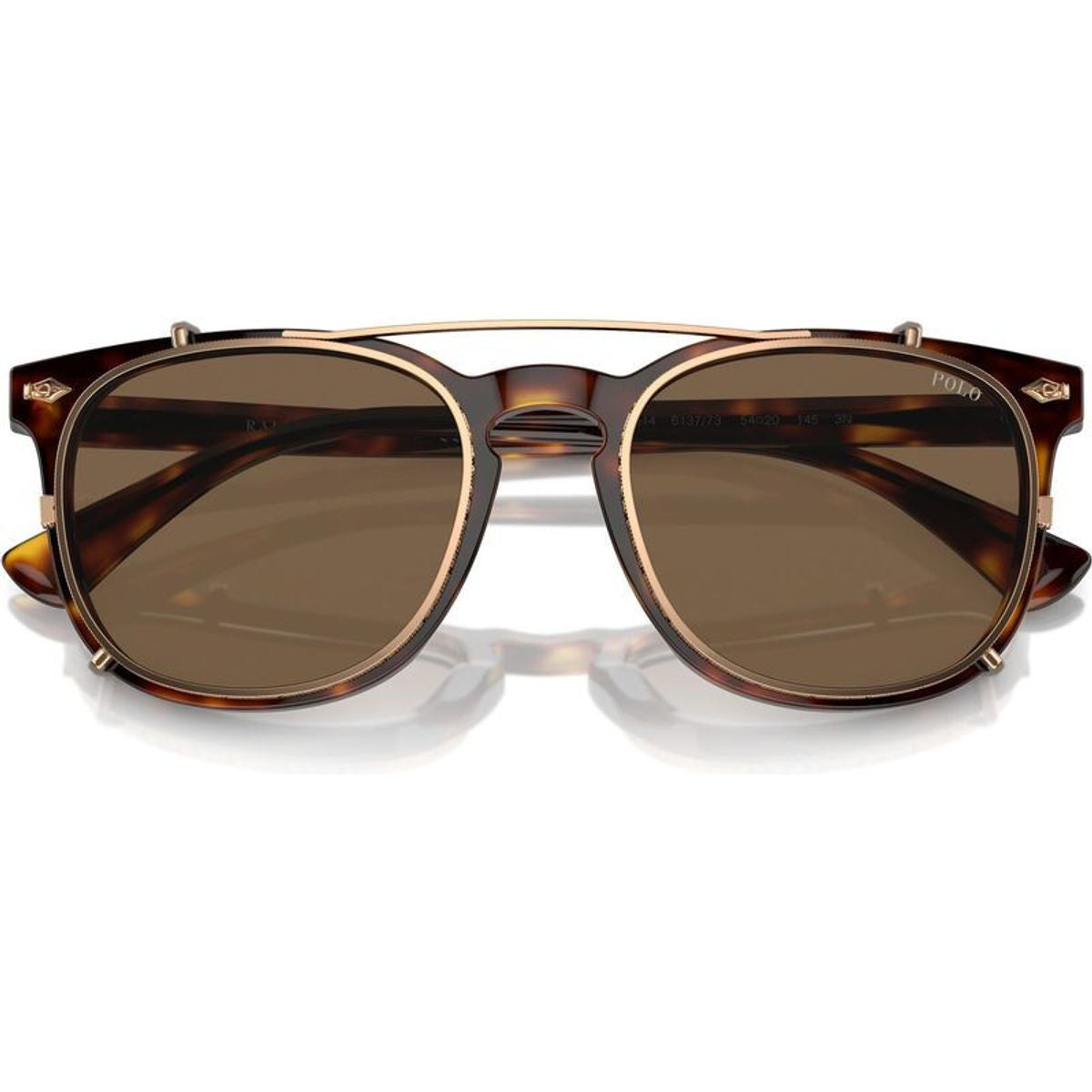 PH4214, Shiny Brown Tortoise/Clear and Brown Lenses