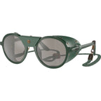 PH4216QU, Shiny Green/Light Grey Silver Mirror Lenses