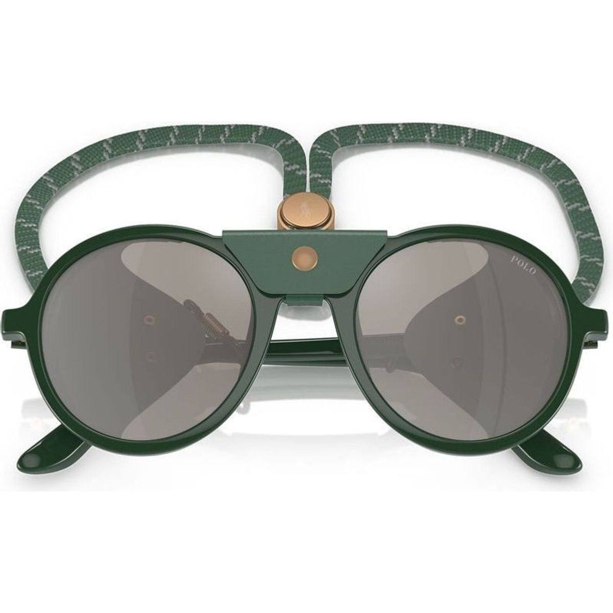 PH4216QU, Shiny Green/Light Grey Silver Mirror Lenses