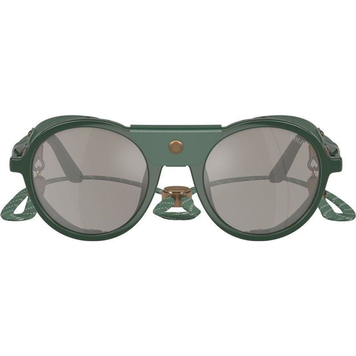 PH4216QU, Shiny Green/Light Grey Silver Mirror Lenses