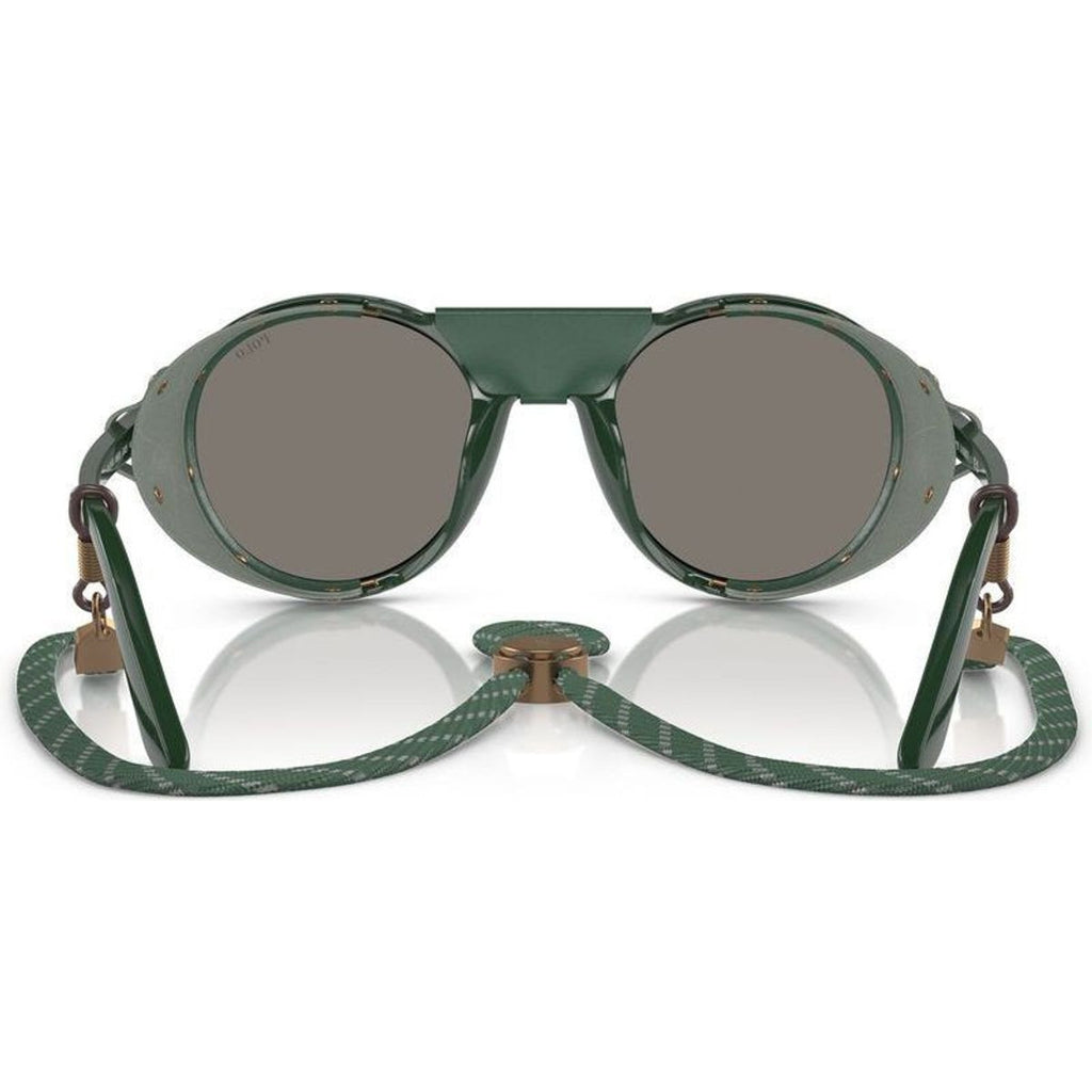 PH4216QU, Shiny Green/Light Grey Silver Mirror Lenses