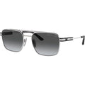 PR67ZS, Silver/Grey Gradient Polarised Lenses