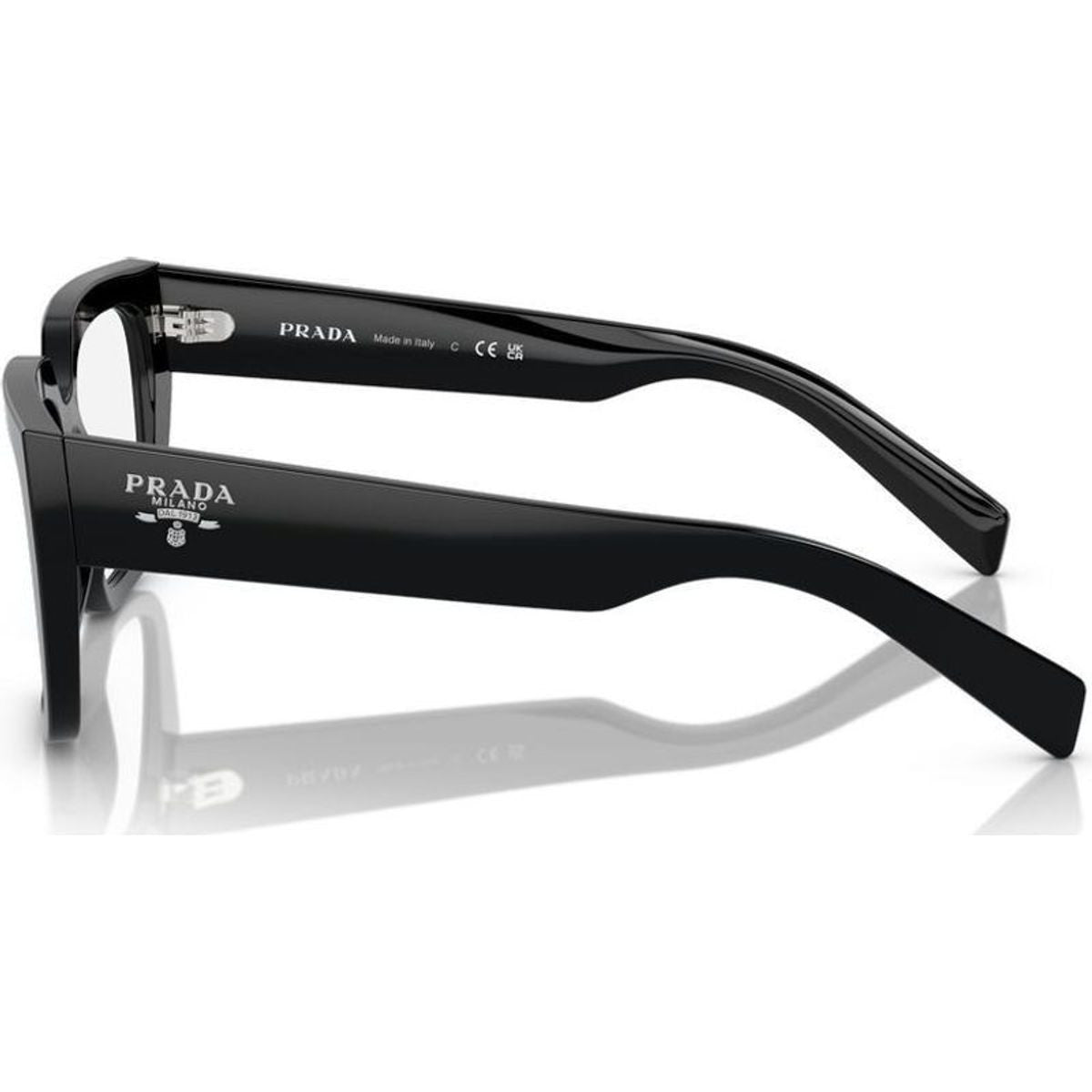 PRA03V, Black/Clear Lenses 52 Eye Size