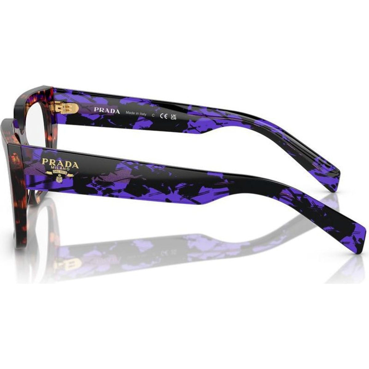 PRA03V, Havana Magma/Clear Lenses 52 Eye Size