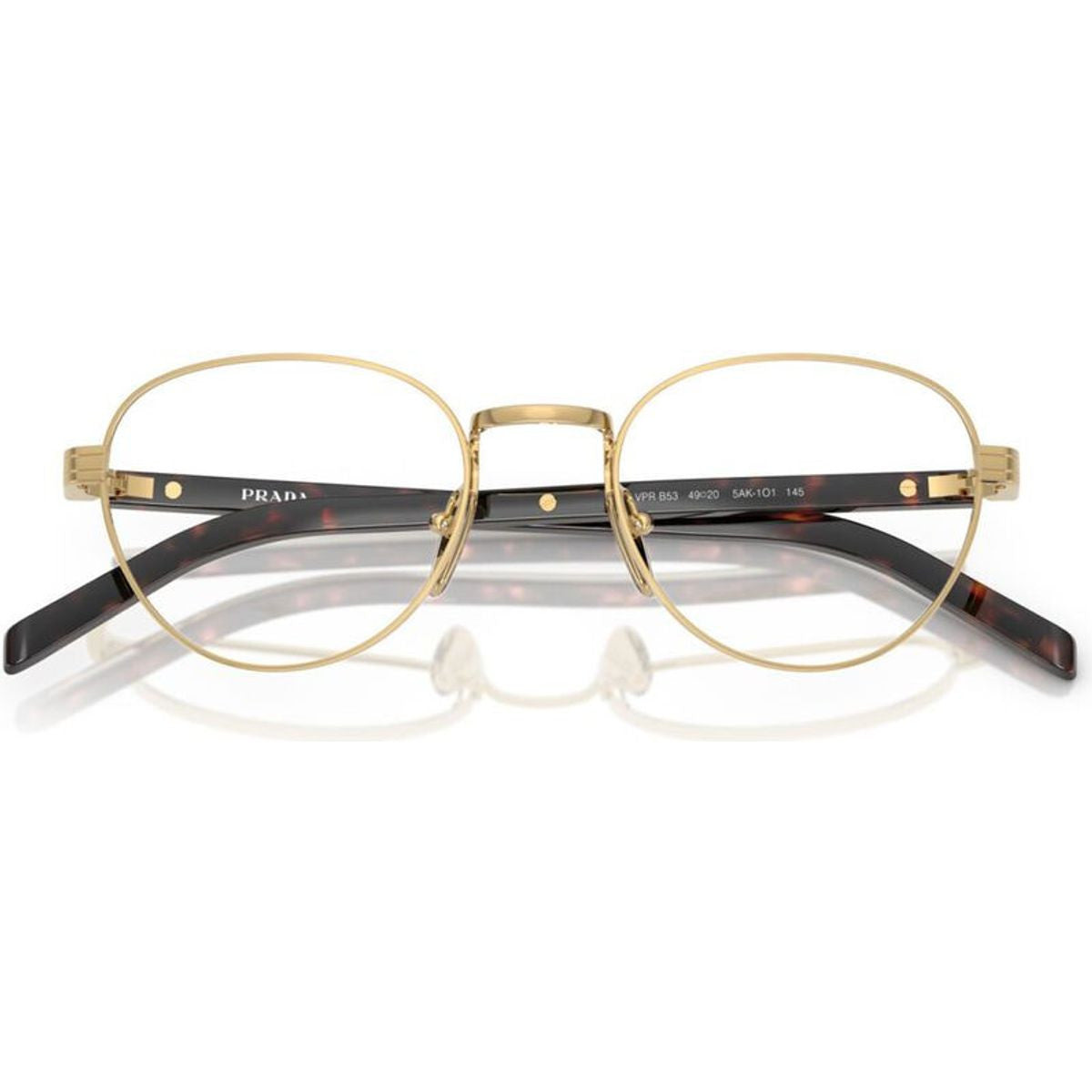 PRB53V, Gold/Clear Lenses 51 Eye Size