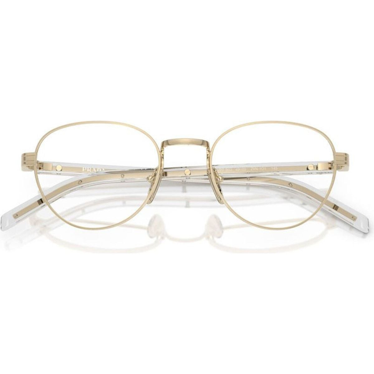 PRB53V, Pale Gold/Clear Lenses 51 Eye Size