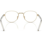 PRB53V, Pale Gold/Clear Lenses 51 Eye Size