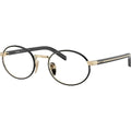 PRB55V, Pale Gold and Black/Clear Lenses 52 Eye Size