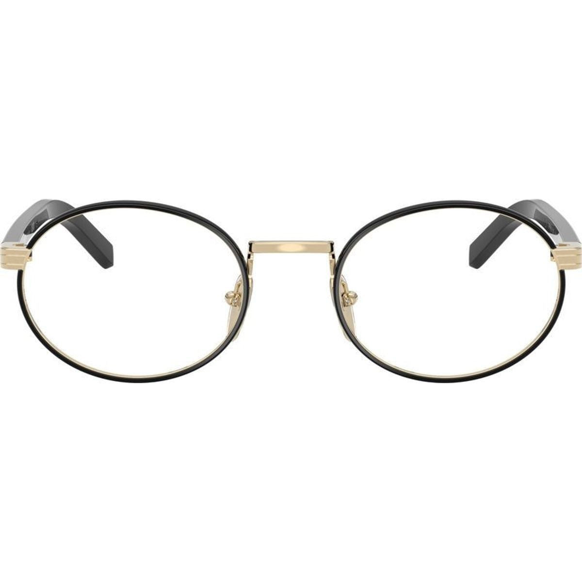 PRB55V, Pale Gold and Black/Clear Lenses 52 Eye Size