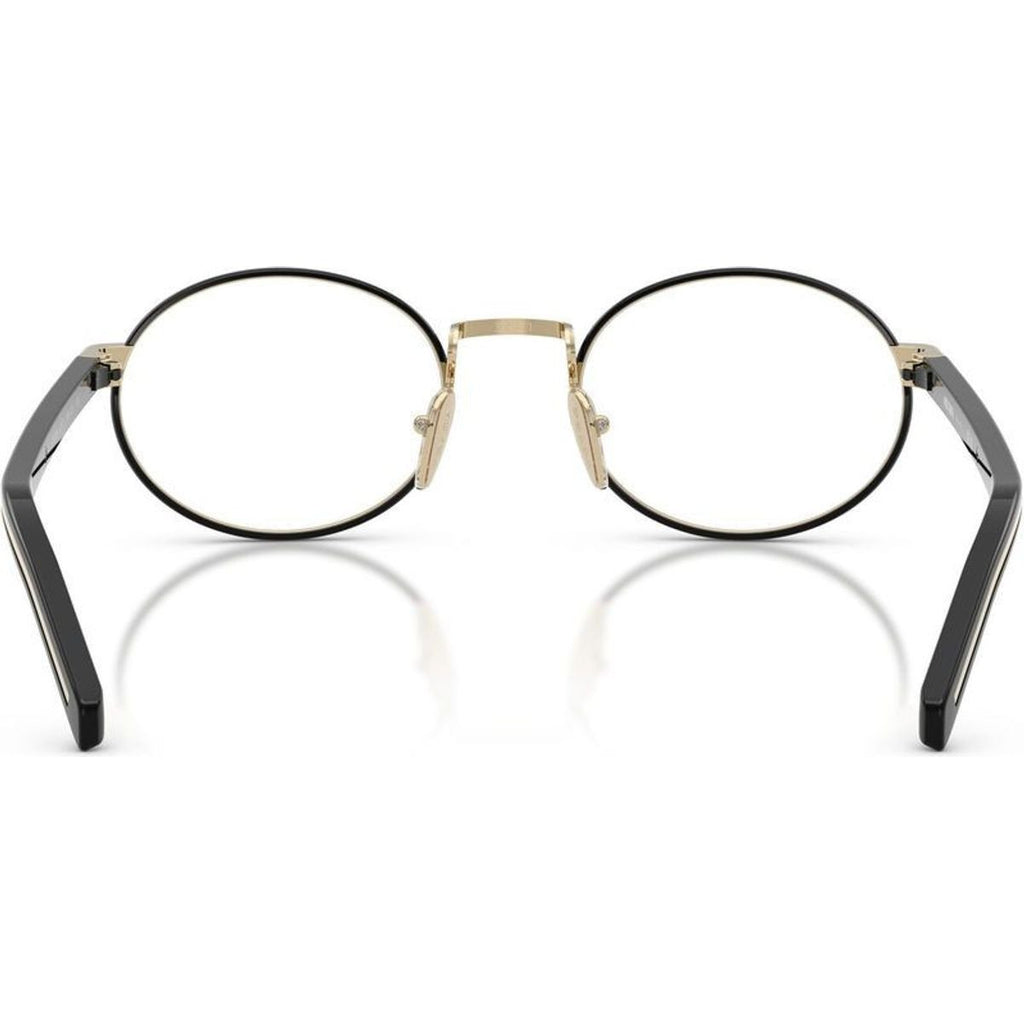 PRB55V, Pale Gold and Black/Clear Lenses 52 Eye Size