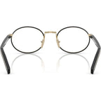 PRB55V, Pale Gold and Black/Clear Lenses 52 Eye Size