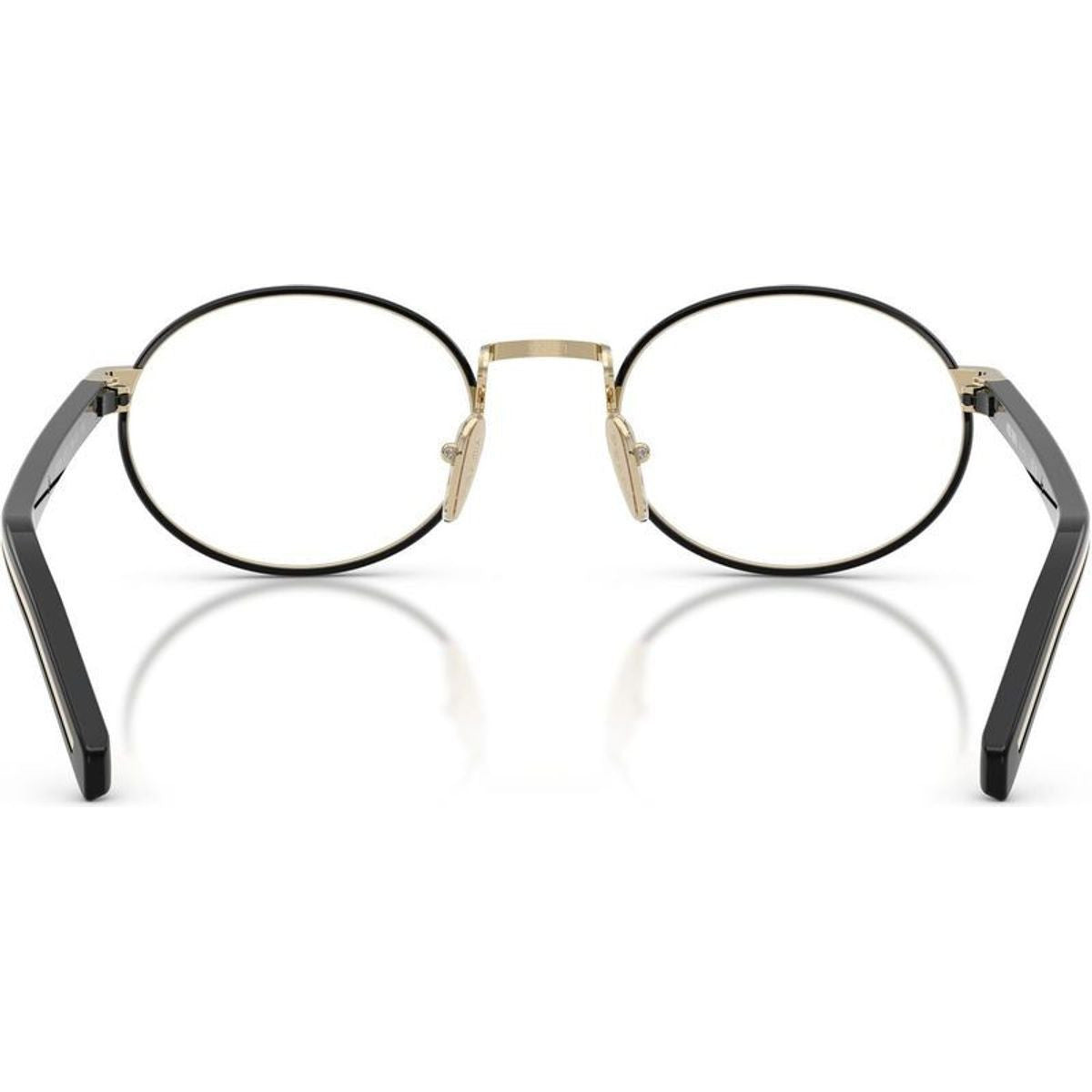 PRB55V, Pale Gold and Black/Clear Lenses 52 Eye Size
