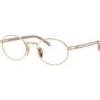 PRB55V, Pale Gold/Clear Lenses 52 Eye Size