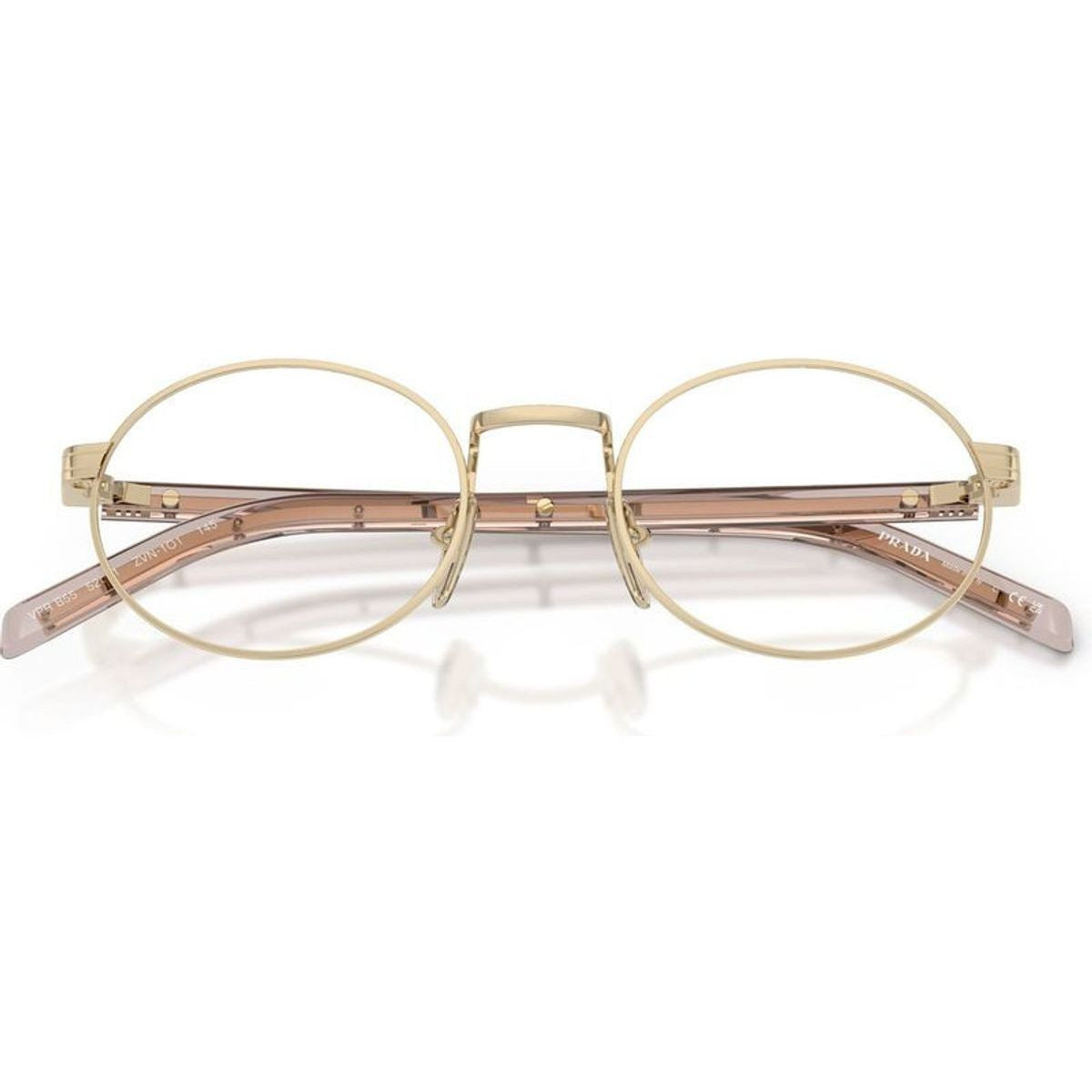 PRB55V, Pale Gold/Clear Lenses 52 Eye Size