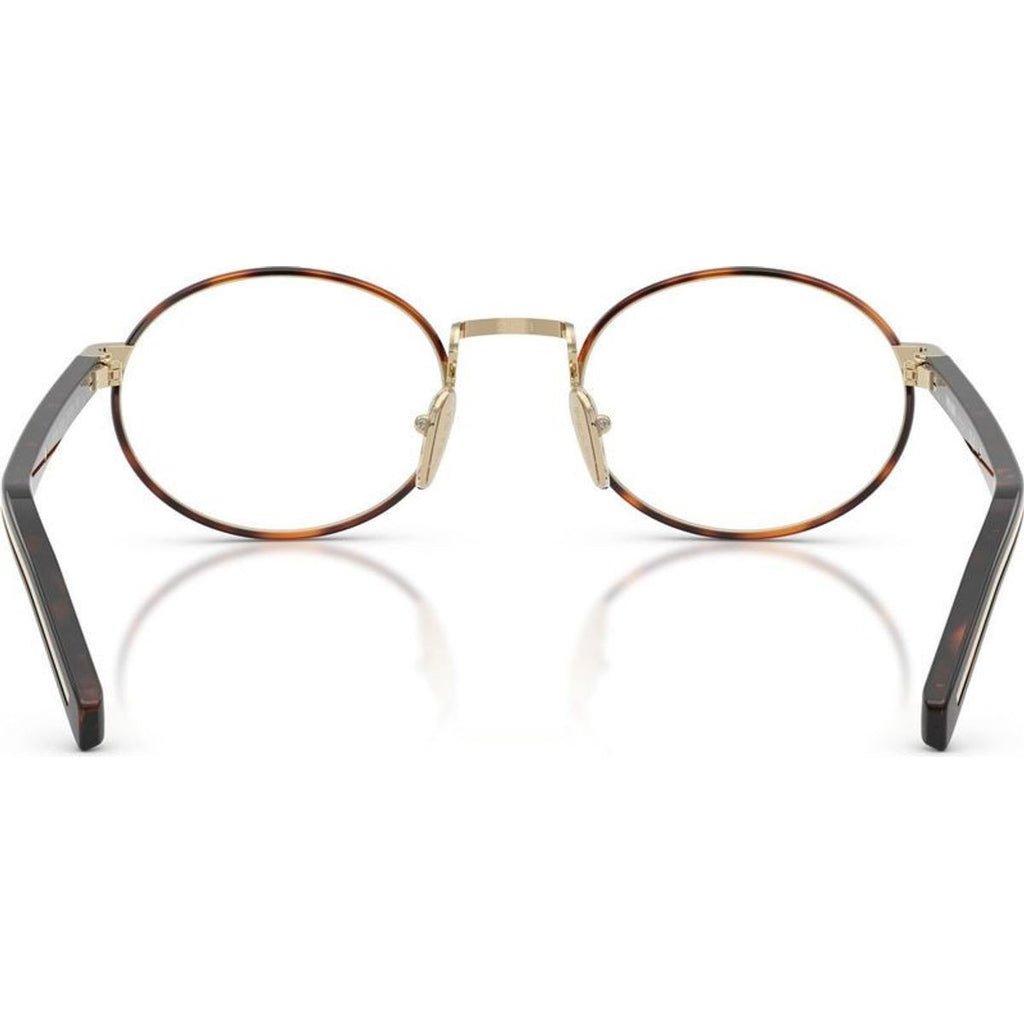 PRB55V, Pale Gold and Root Tortoise/Clear Lenses 52 Eye Size