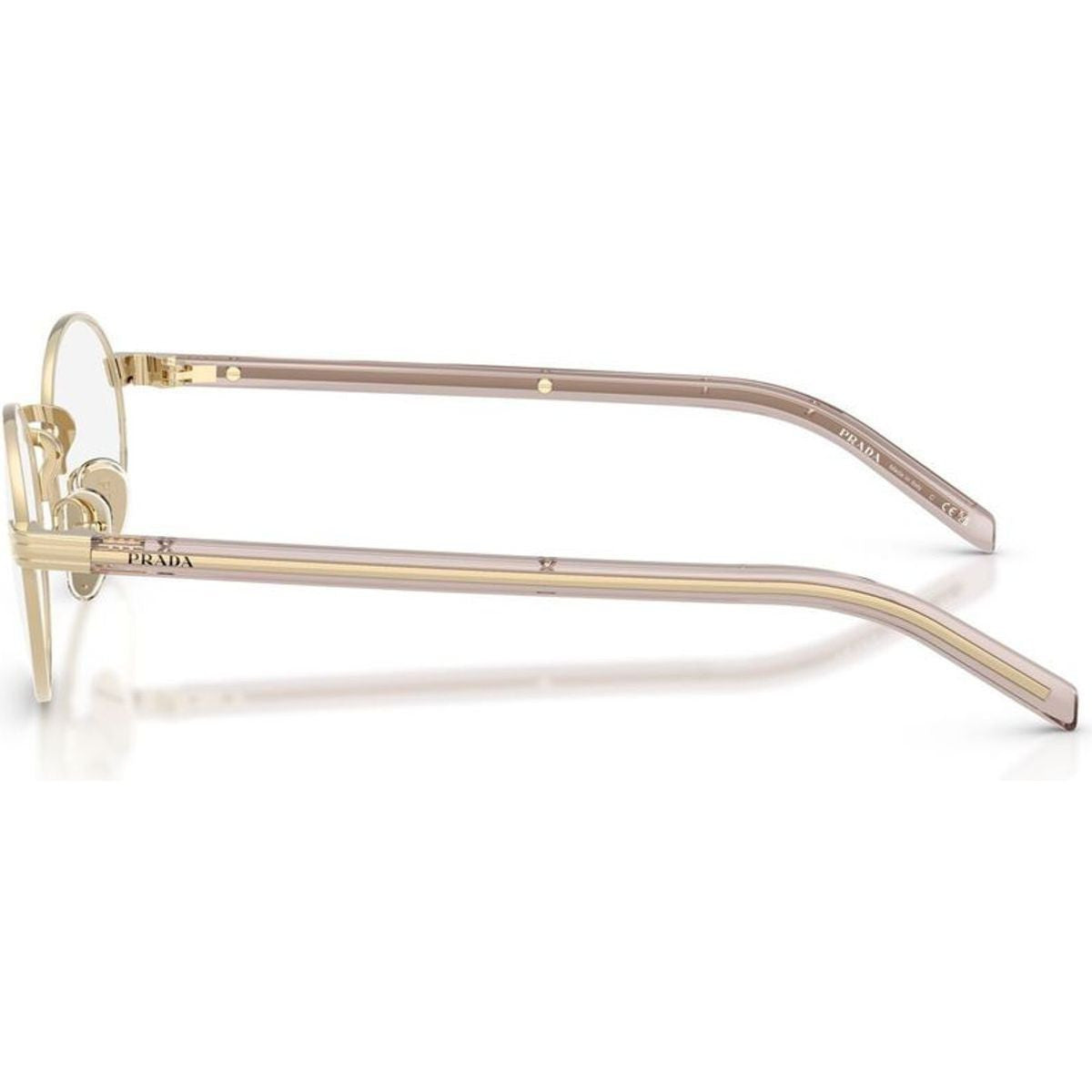 PRB55V, Pale Gold/Clear Lenses 52 Eye Size