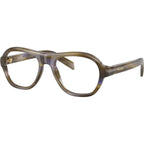 PRC12V, Striped Lagoon/Clear Lenses 54 Eye Size