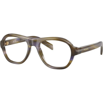 PRC12V, Striped Lagoon/Clear Lenses 54 Eye Size