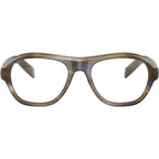 PRC12V, Striped Lagoon/Clear Lenses 54 Eye Size