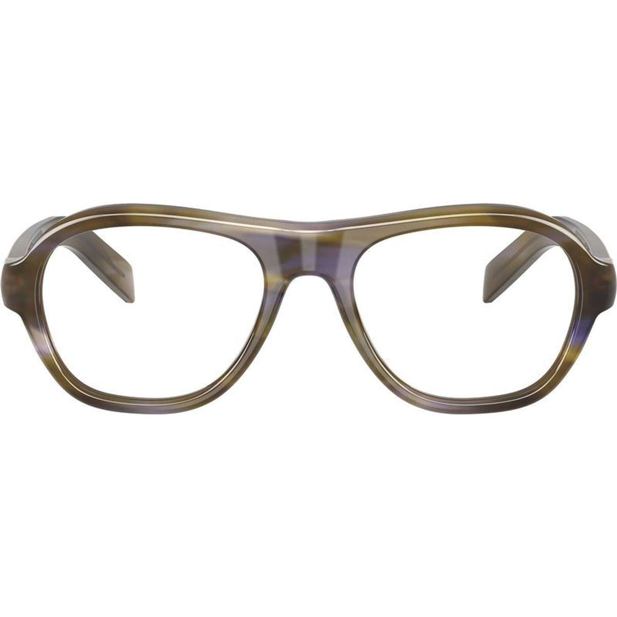 PRC12V, Striped Lagoon/Clear Lenses 54 Eye Size