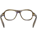 PRC12V, Striped Lagoon/Clear Lenses 54 Eye Size