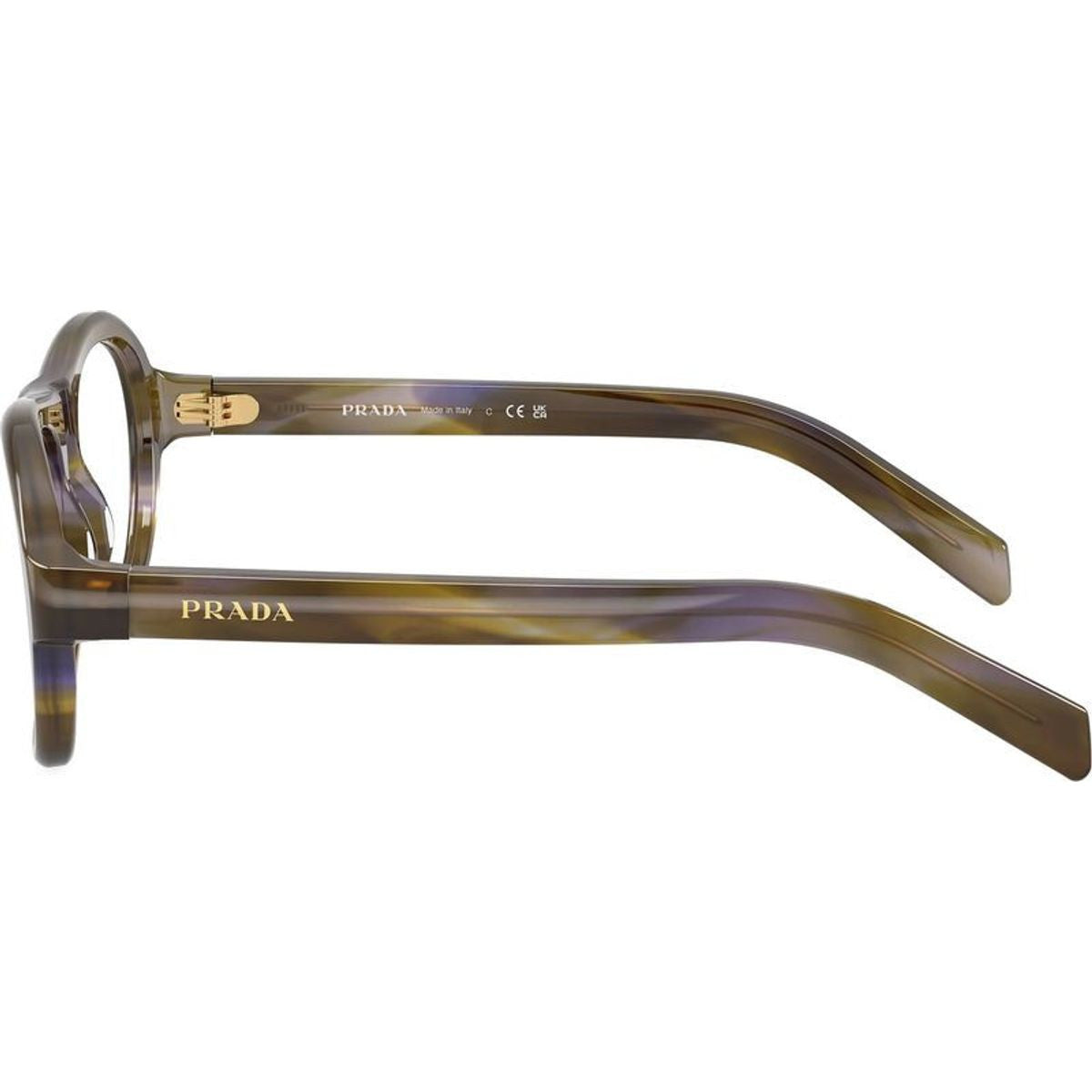 PRC12V, Striped Lagoon/Clear Lenses 54 Eye Size