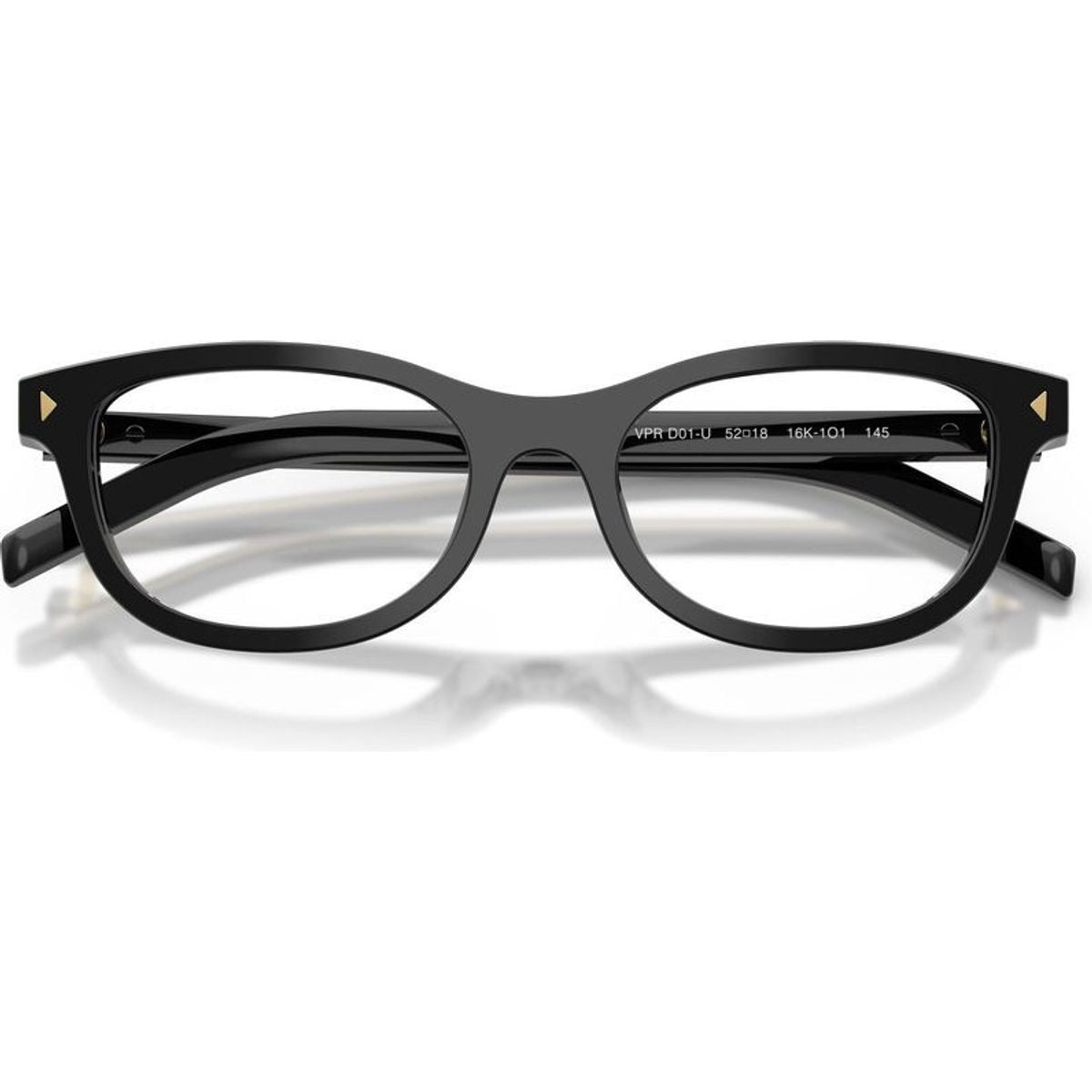 PRD01VU, Black/Clear Lenses 52 Eye Size