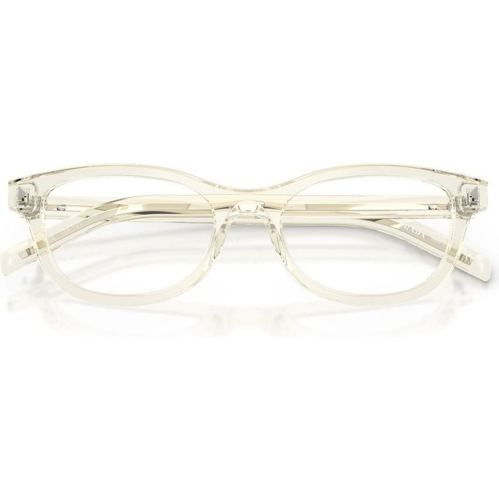 PRD01VU, Transparent Champagne/Clear Lenses 52 Eye Size