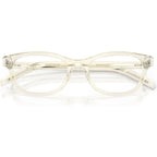 PRD01VU, Transparent Champagne/Clear Lenses 52 Eye Size