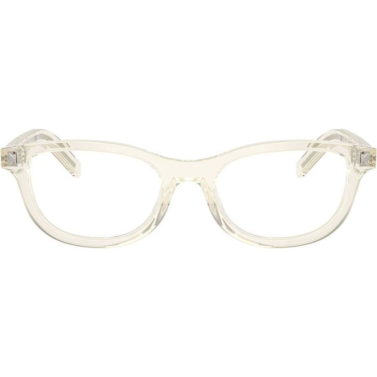 PRD01VU, Transparent Champagne/Clear Lenses 52 Eye Size