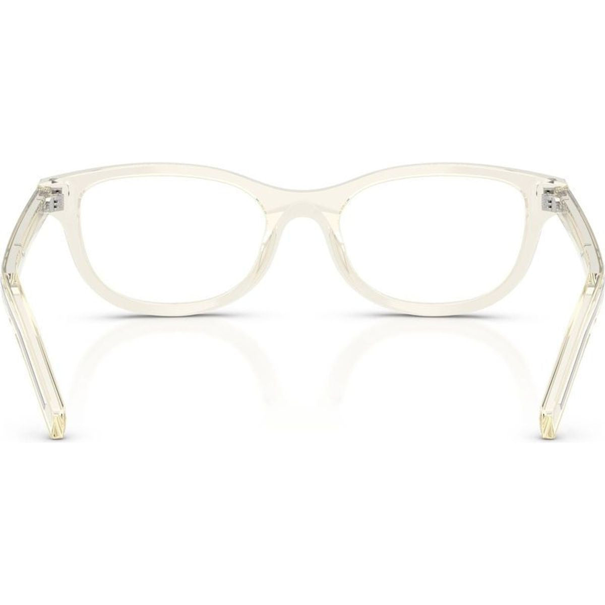 PRD01VU, Transparent Champagne/Clear Lenses 52 Eye Size