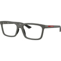 PS02SV, Metal Grey/Clear Lenses 54 Eye Size