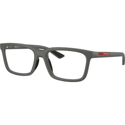 PS02SV, Metal Grey/Clear Lenses 54 Eye Size
