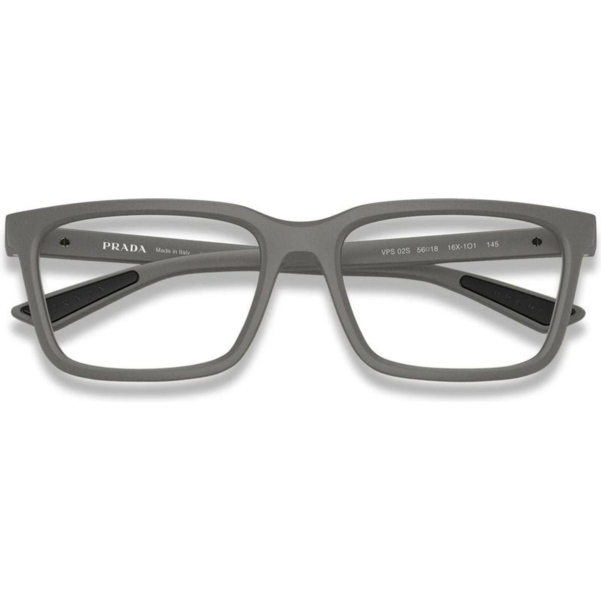 PS02SV, Metal Grey/Clear Lenses 54 Eye Size