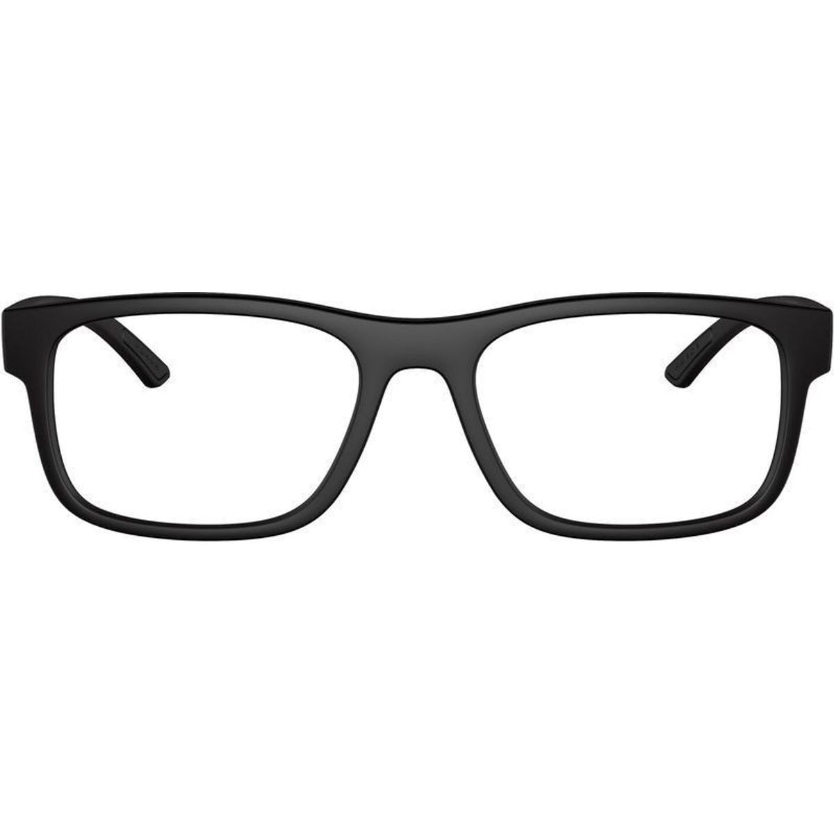 PS04QV, Black Rubber/Clear Lenses 54 Eye Size