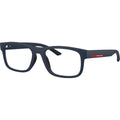 PS04QV, Matte Blue/Clear Lenses 54 Eye Size