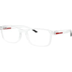 PS06RV, Matte Crystal/Clear Lenses 53 Eye Size