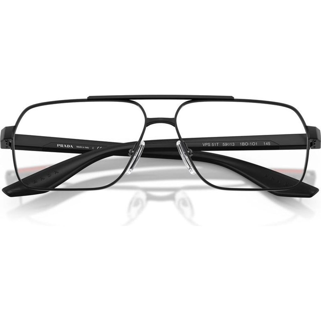 PS51TV, Matte Black/Clear Lenses 57 Eye Size