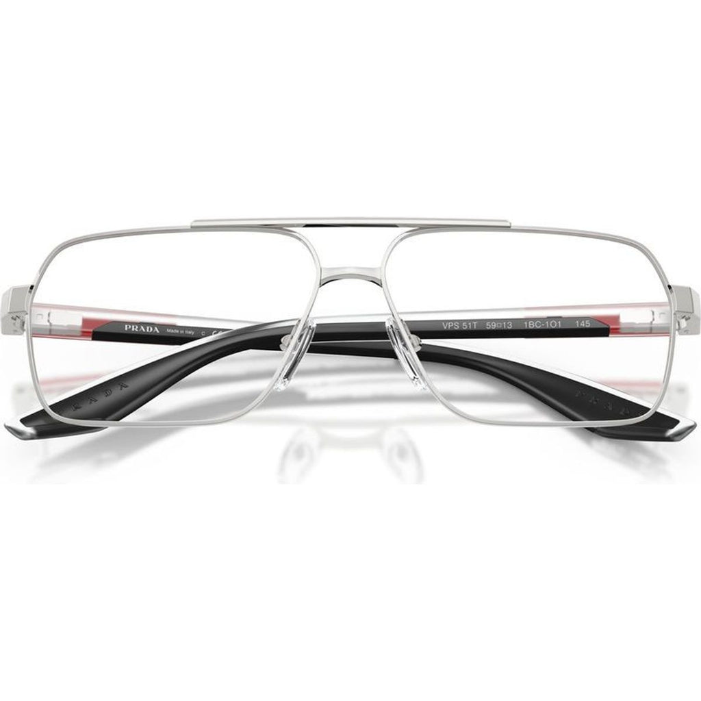 PS51TV, Silver/Clear Lenses 57 Eye Size