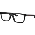 PS02SV, Matte Black/Clear Lenses 54 Eye Size