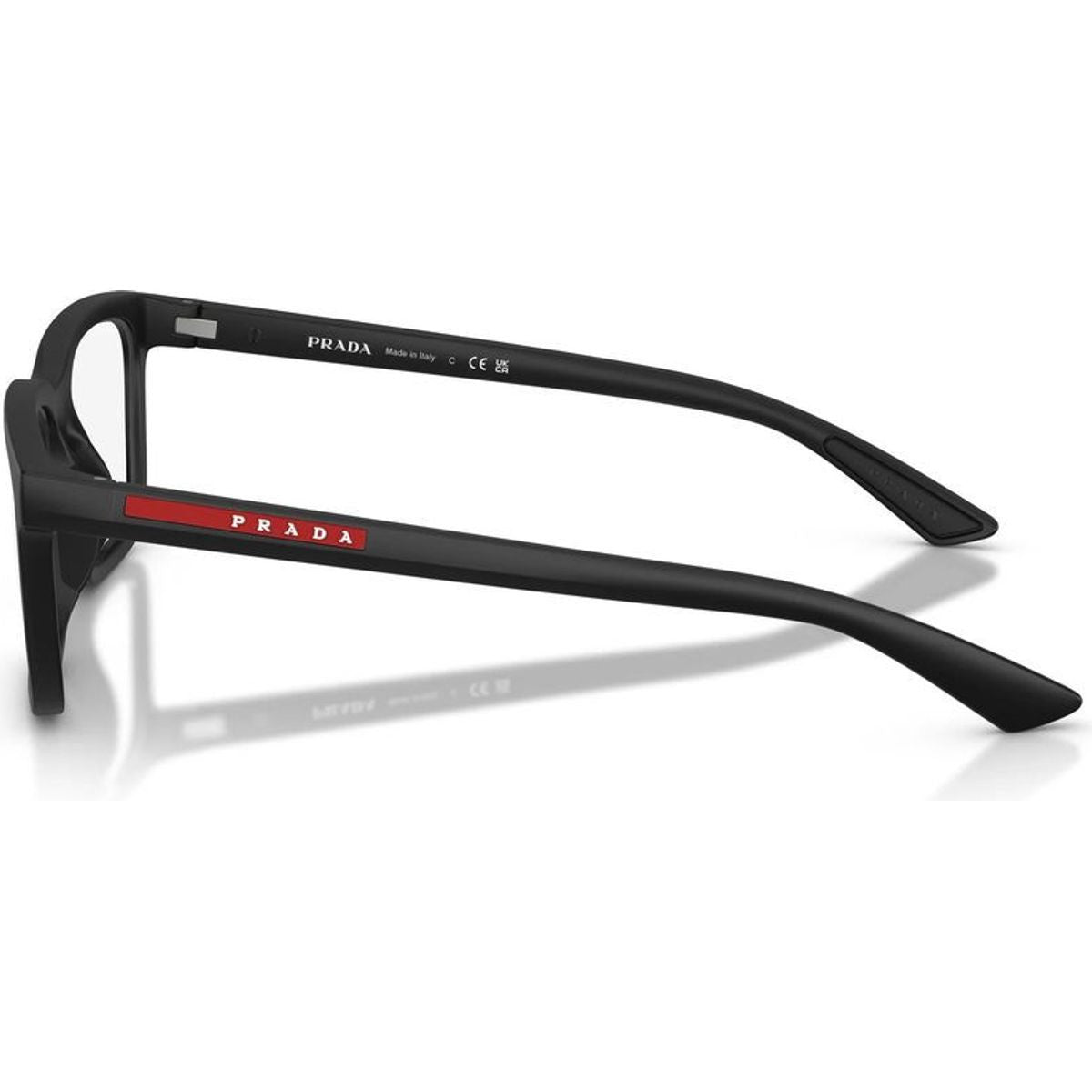 PS02SV, Matte Black/Clear Lenses 54 Eye Size