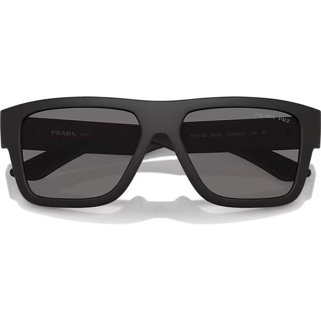 PS04ZS, Black Rubber/Dark Grey Polarised Lenses