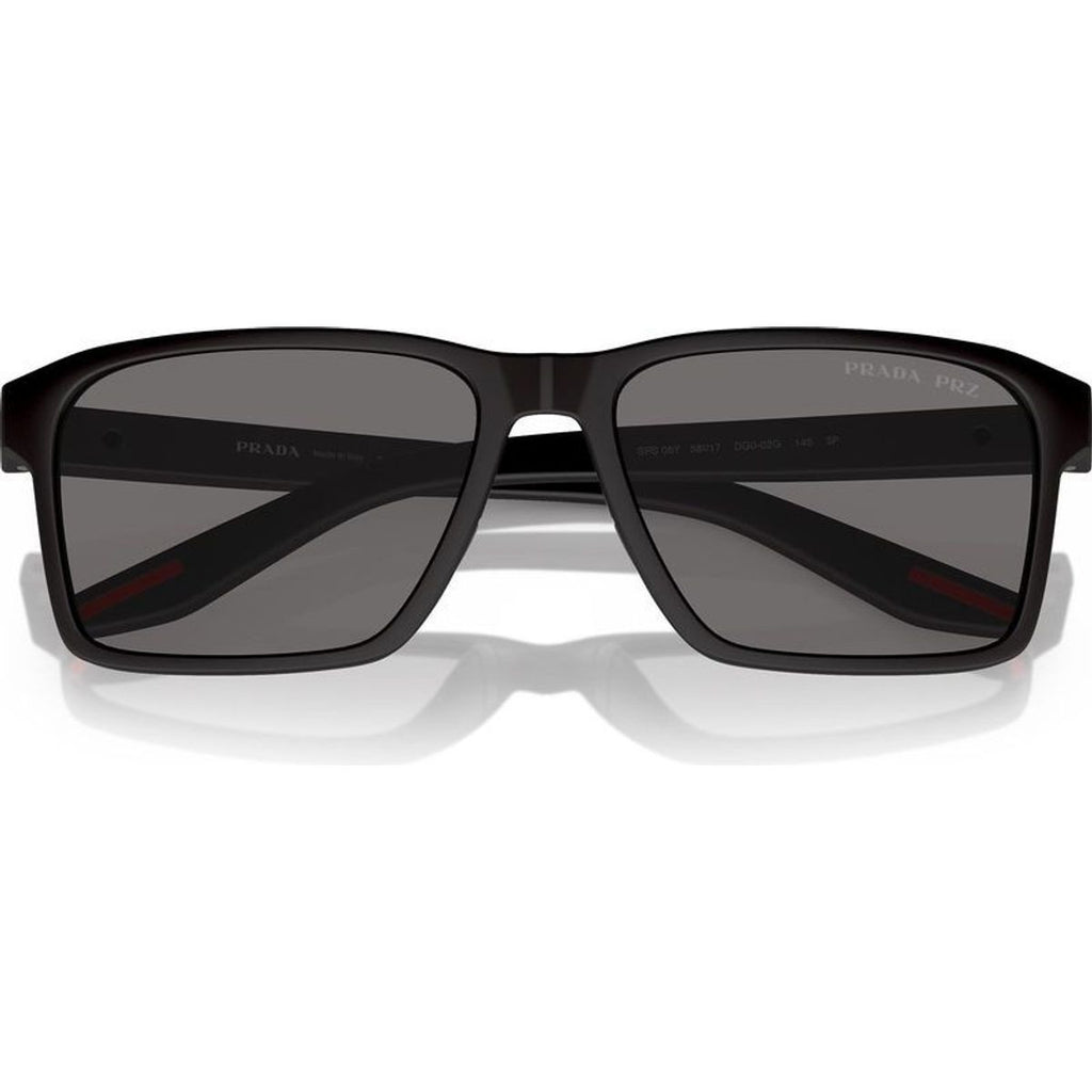 PS05YS, Black Rubber/Dark Grey Polarised Lenses