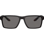PS05YS, Black Rubber/Dark Grey Polarised Lenses