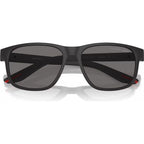 PS06YS, Black Rubber/Dark Grey Polarised Lenses