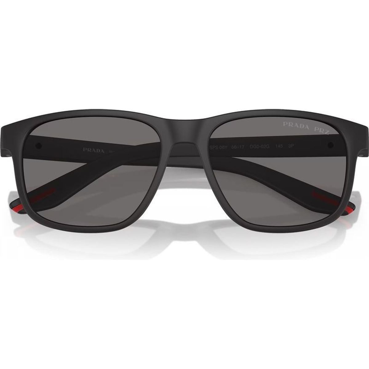 PS06YS, Black Rubber/Dark Grey Polarised Lenses