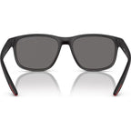 PS06YS, Black Rubber/Dark Grey Polarised Lenses