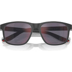 PS06YS, Grey Rubber/Dark Grey and Red Mirror Lenses