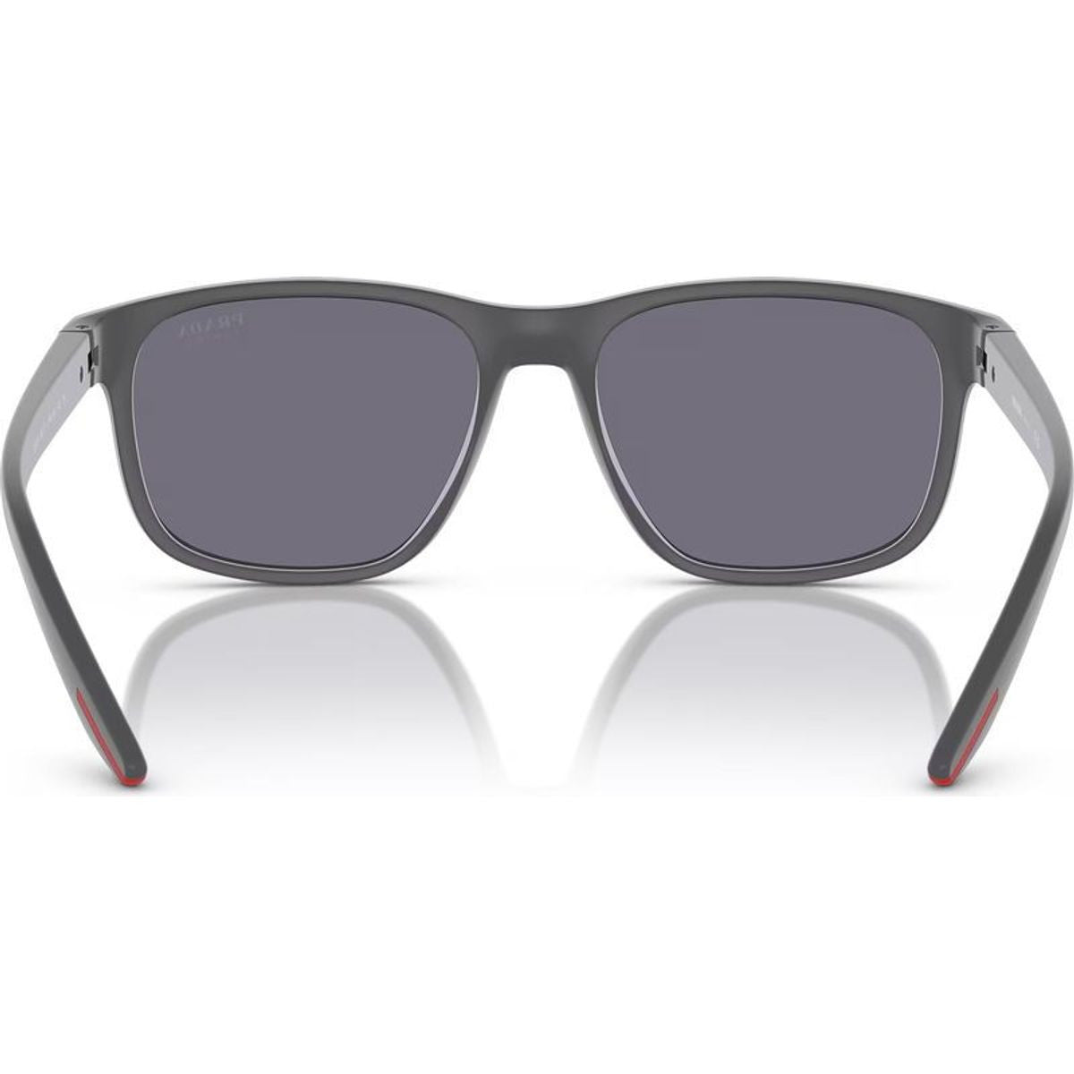 PS06YS, Grey Rubber/Dark Grey and Red Mirror Lenses