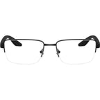 PS51SV, Rubbered Black/Clear Lenses 56 Eye Size